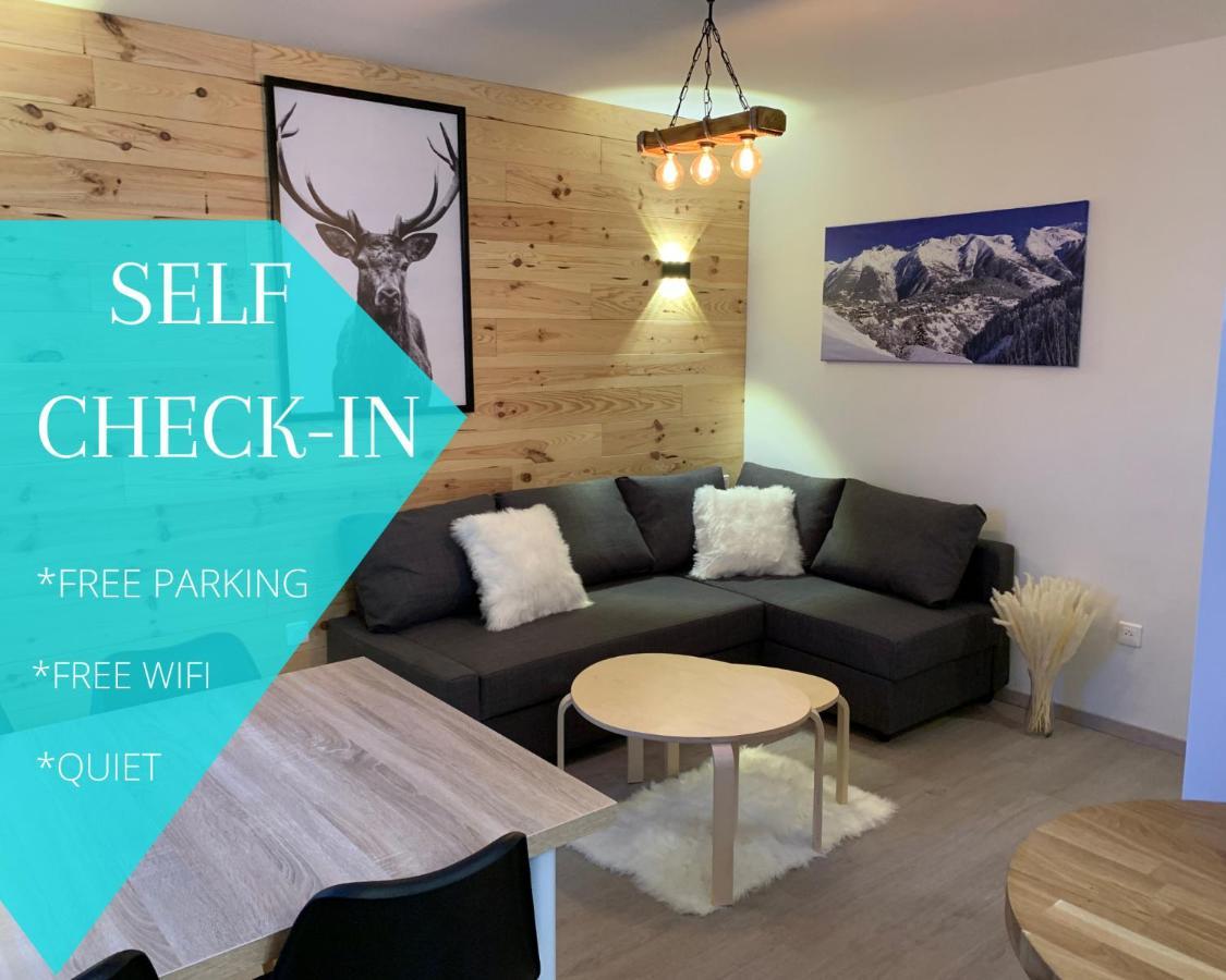 Cosy Appartement Au Calme A Deux Pas Du Centre Auron Luaran gambar